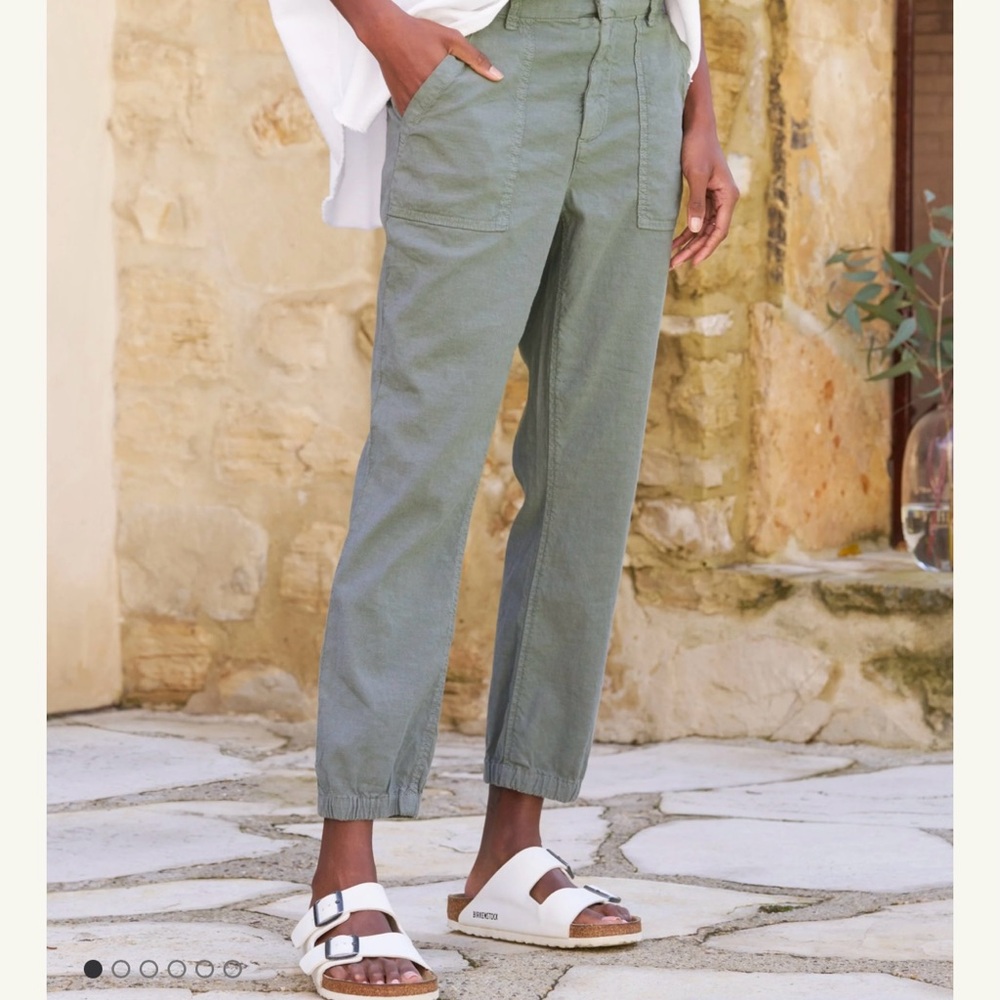 Frank & Eileen Sage Green Joggers